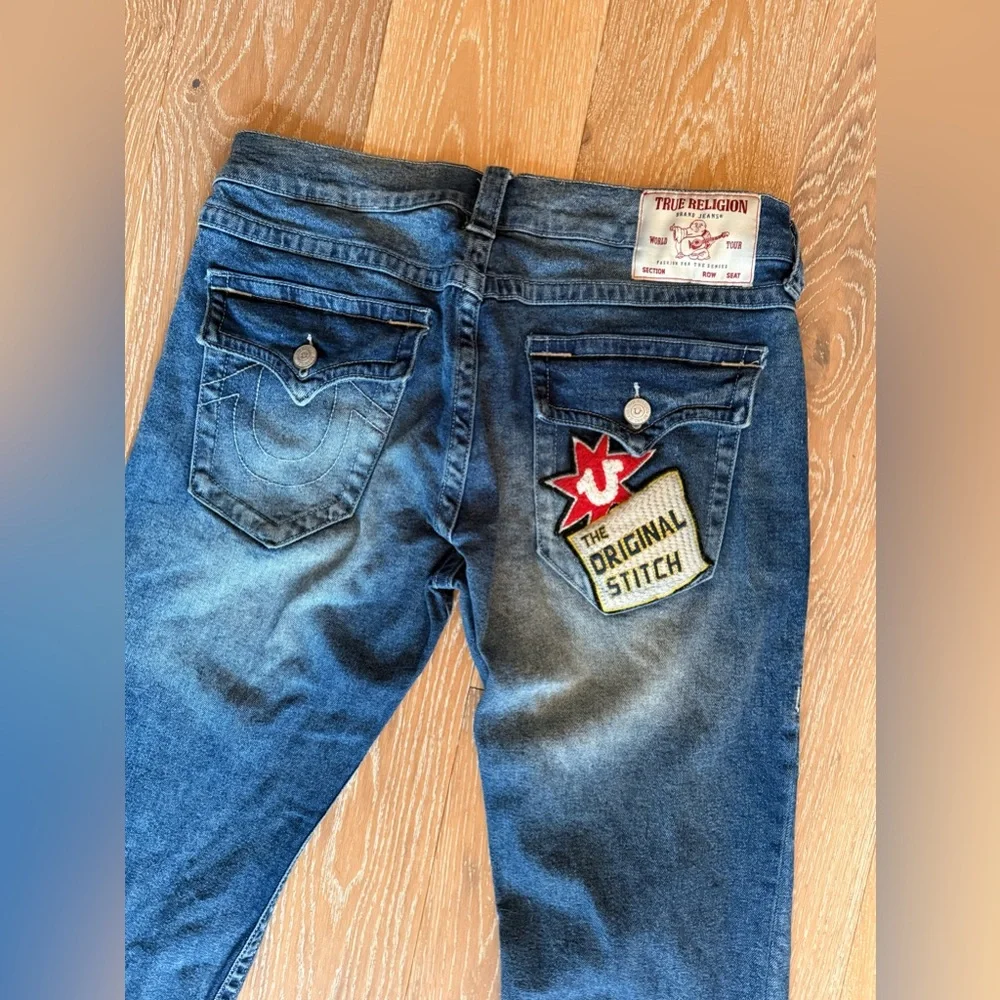 True religion the original stitch Ricky skinny mens jeans size 31 - Picture 5 of 6